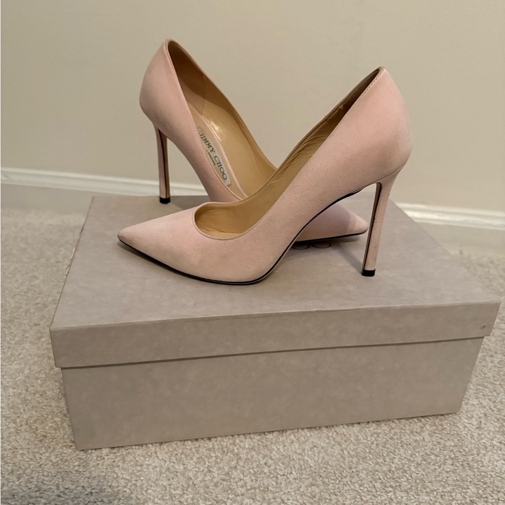 Jimmy Choo Blush Pink Heels